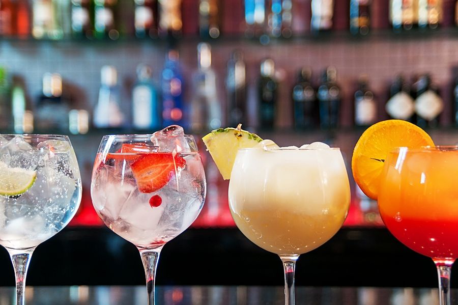 Hotel Bcn Design Barcelona Exteriér fotografie A selection of cocktails