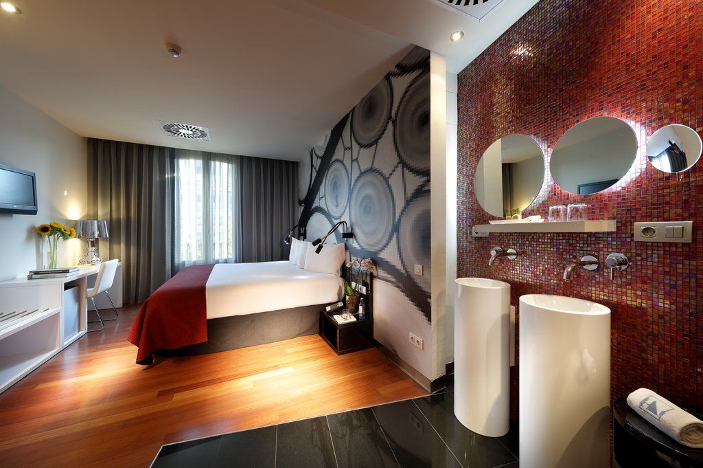 Hotel Bcn Design Barcelona Exteriér fotografie A room at the Hotel Mandarin Oriental, Munich